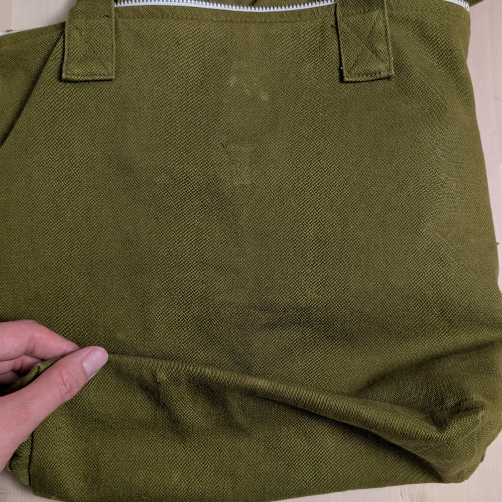 Big Bud Press Olive Green Tote Bag - Picture 2 of 4